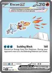 Eiscue ex - 222/197 - Obsidian Flames